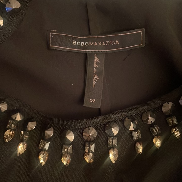 BCBG black short dress - Picture 3 of 3